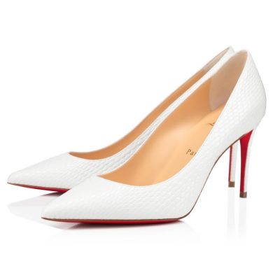Tacones Kate Christian Louboutin Mujer - Blancos - 1210348CN1H